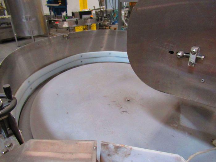 Used Kapsall AU6 bottle unscrambler 48"