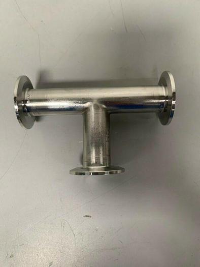 Used HPS Products 5.5" 316L Stainless Steel 3-way Pipe w/ 2" Sanitary Fittings