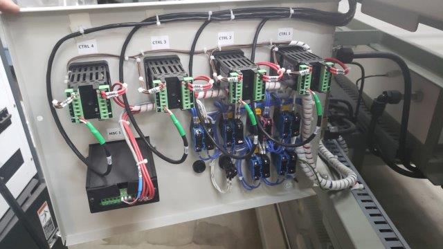 Used 2014 Schmid 4 zone digital controlled conveyor reflow oven