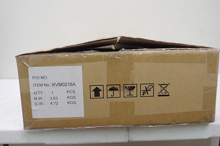 Used APC KVM0216A Rack KVM Switch, KVM 2G, Enterprise Analog, 2 Local Users, 16 Ports