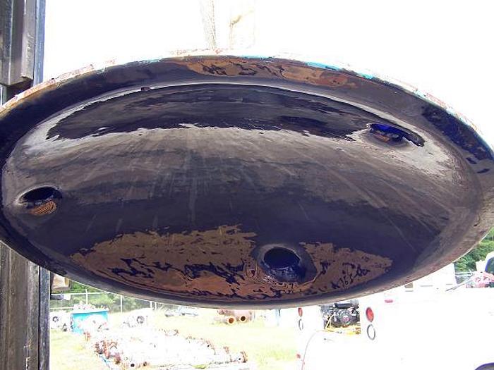 Used Pfaudler Glass Lined #5015 Custom cover for Model VR42-300-25 Vacuum Receiver