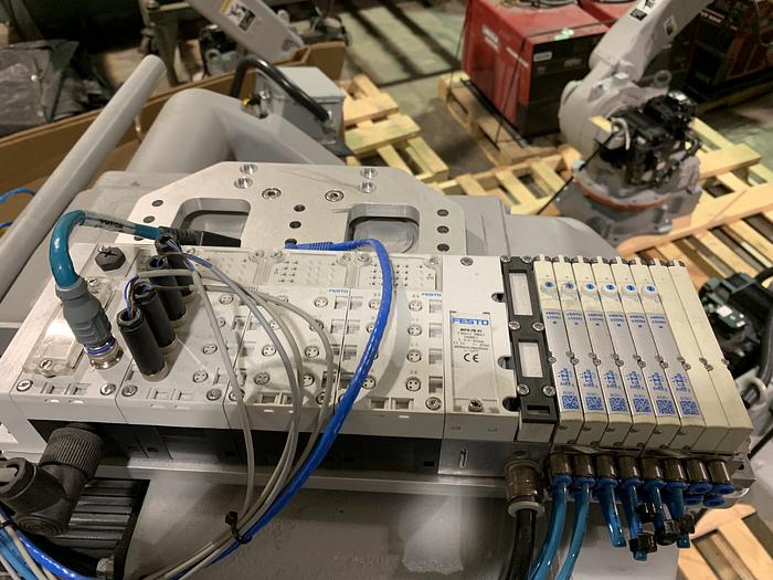 Used MOTOMAN UP50N (HP50) 50KG X 2046MM REACH 6 AXIS CNC ROBOT WITH NX100 CONTROL