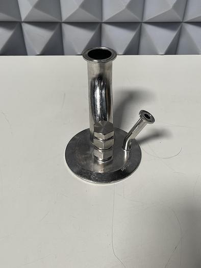 Used ITT Sherotec 5" End Cap w/ 2" and 1" Port