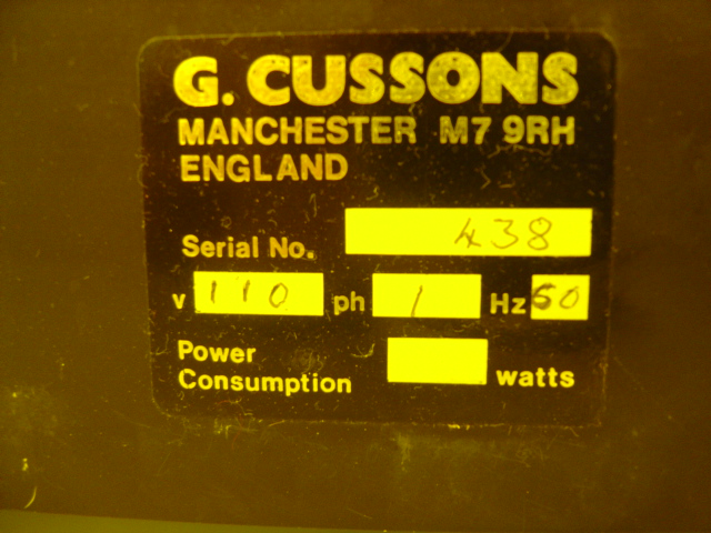 Used BOC Cussons Technology   RGP - 4 Rare Gas Purifier