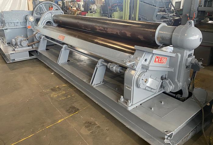 Used Webb Initial Pinch Power Roll 1/2" x 12' Model: 9L-1312 L.H.