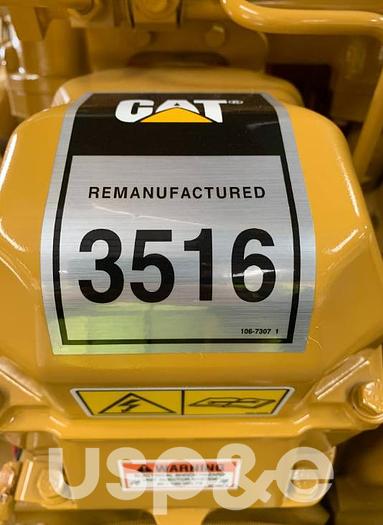Refurbished 2 MW 2020 Refurbished Caterpillar 3516B Diesel Generator Set