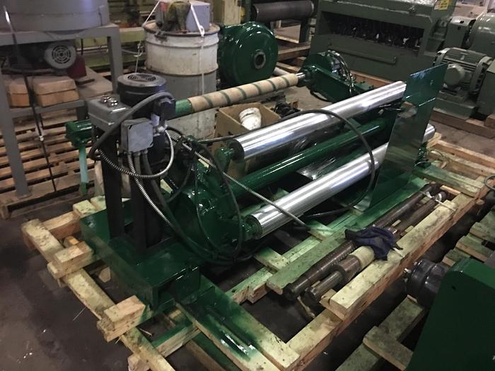 Used 40" WIDE STANFORD SLITTER REWINDER MODEL 212 40" OD UNWIND/REWIND 2000 FPM