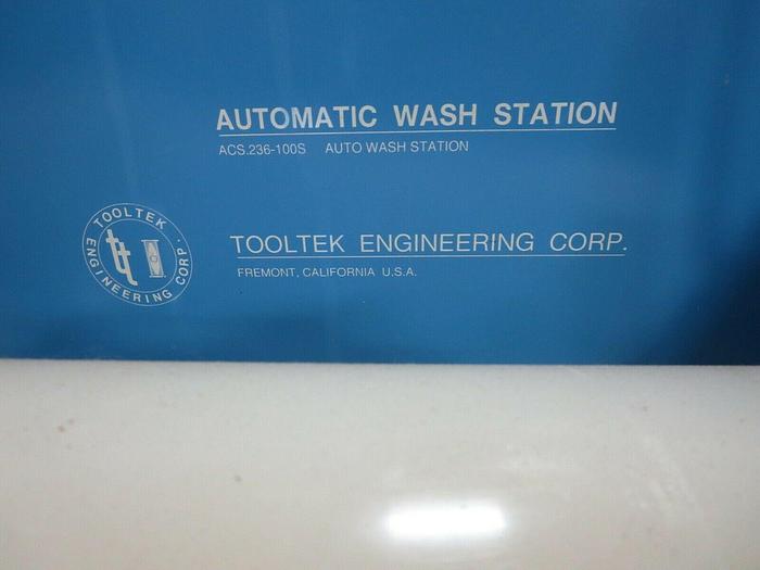 Used ToolTek Engineering Corp. Automatic Wash Station