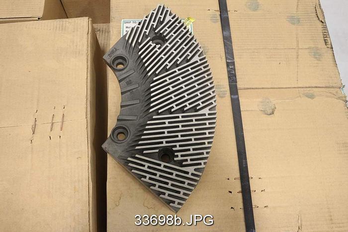 Unused Beloit DD4000 Refiner Complete Plate Set, 24" Disc #33698