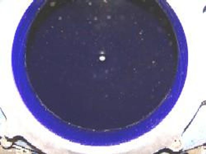 Used Pfaudler 2000 gallon vertical #5014 chemstor glass lined tank