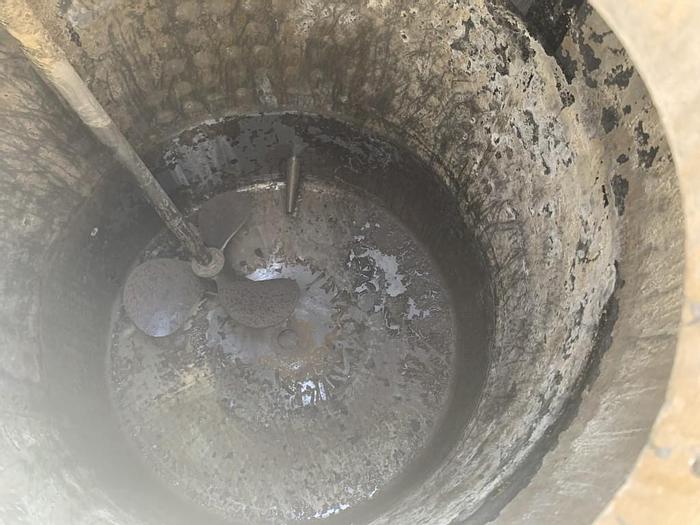 Used Tank, 100 Gallon, S/st, Jkt, Agit, DT/DB, 28" x 32" #S742662