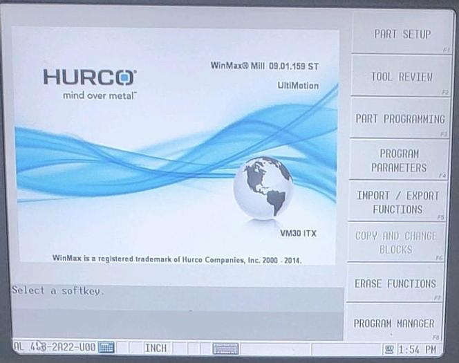 Used 2014 HURCO VM30I