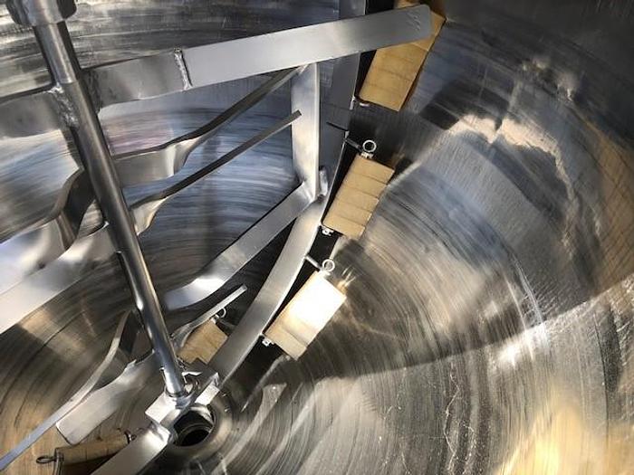 Used Hamilton 300 Gallon stainless steel jacketed mix kettle