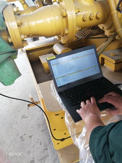 Used Caterpillar C 175 engine with Kato generators Very low working hours.