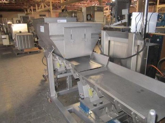 Used Feeder, Vibratory, Weigh, FMC, S/st, Scales, Unused (2) #S738083