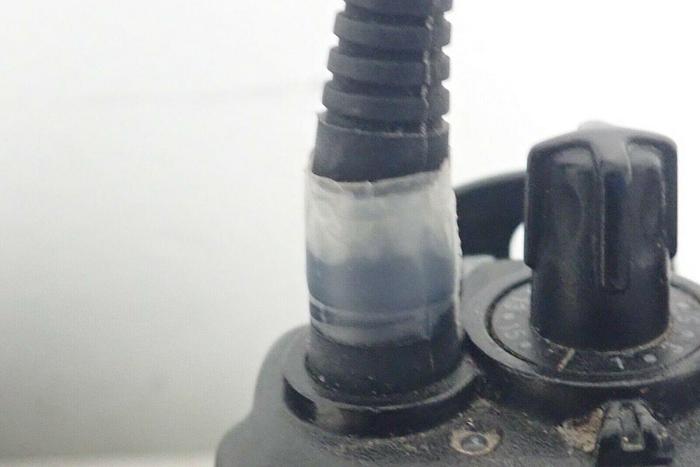 Used Vertex Standard VX-354-G7-5 UHF Two-Way Radio w/ Charger & AC Adapter 788026126651