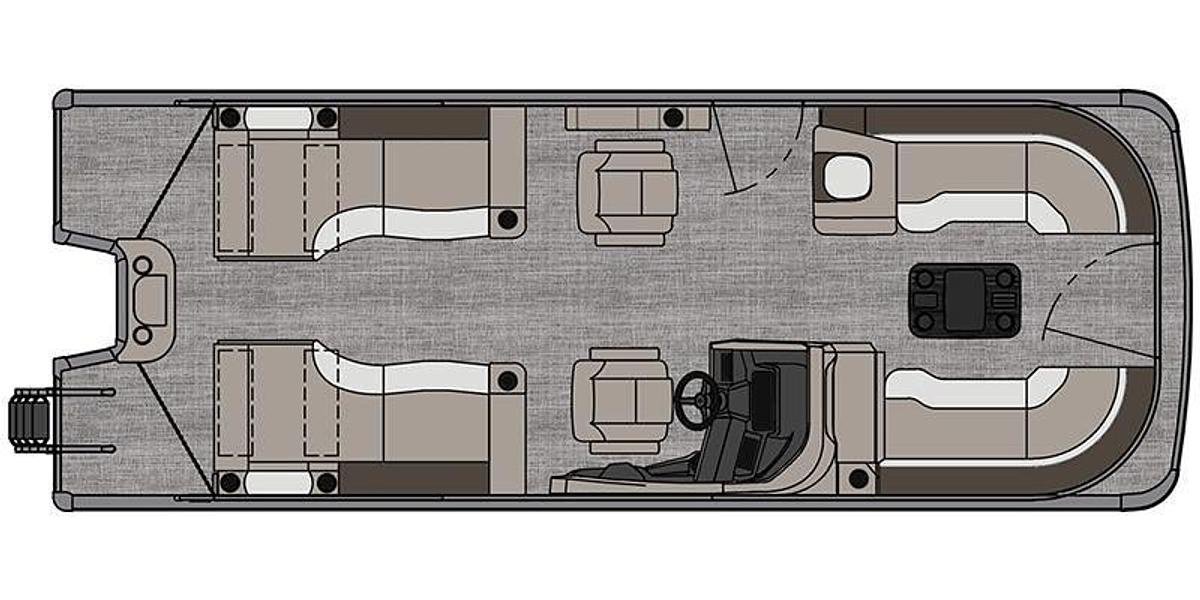 2026 Avalon Catalina - 23 FT Quad Lounger Shift