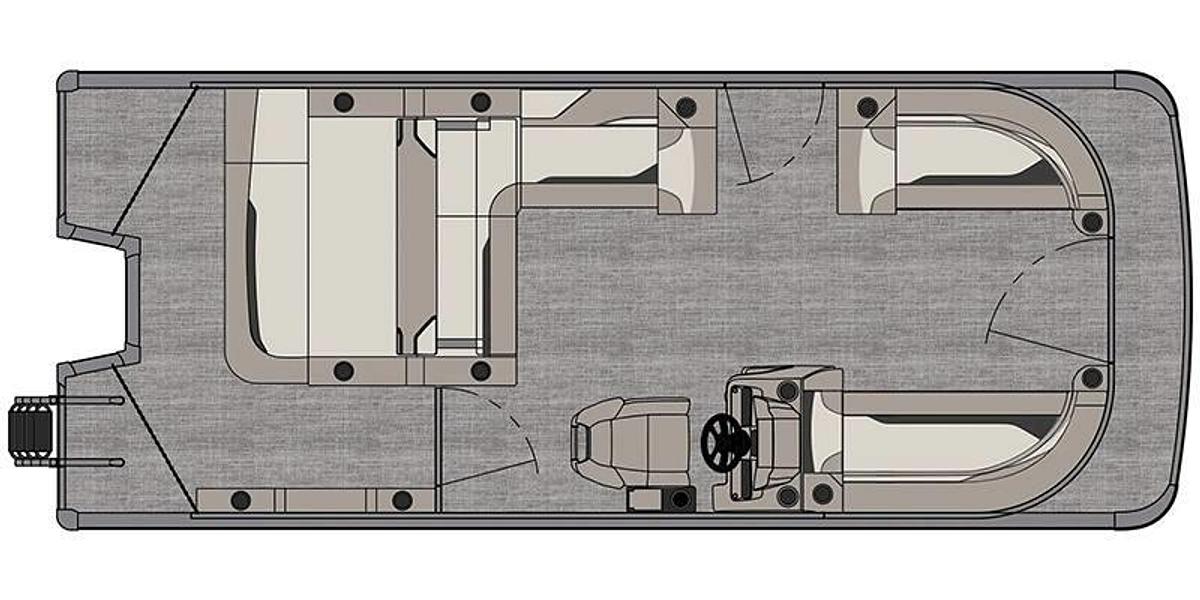 2026 Avalon Venture 85 Versatile Rear Bench - 21 FT