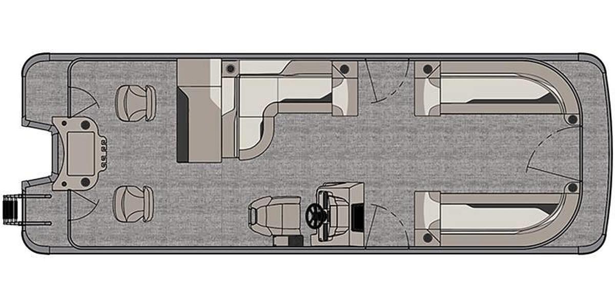 2024 Avalon Venture 85 - 25 FT Rear Fish