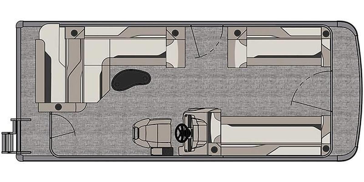2024 Avalon Venture - 21 FT Cruise Rear Bench