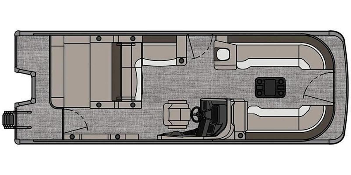 2026 Avalon Catalina Versatile Rear Lounger - 25FT