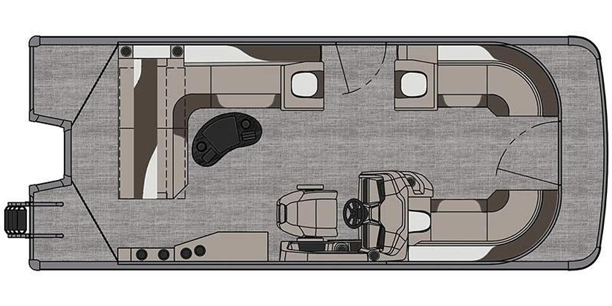 2026 Avalon Avalon LSZ Cruise Rear Bench - 21 FT