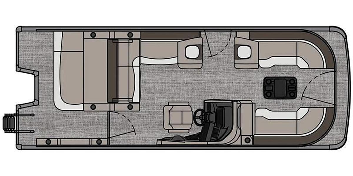 2026 Avalon Catalina Versatile Rear Bench - 23 FT
