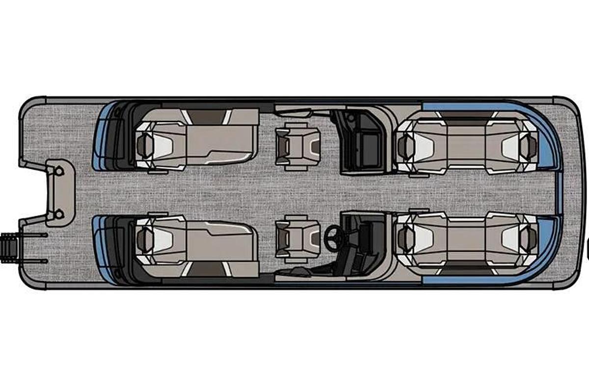 2024 Avalon Excalibur Quad Lounge Windshield