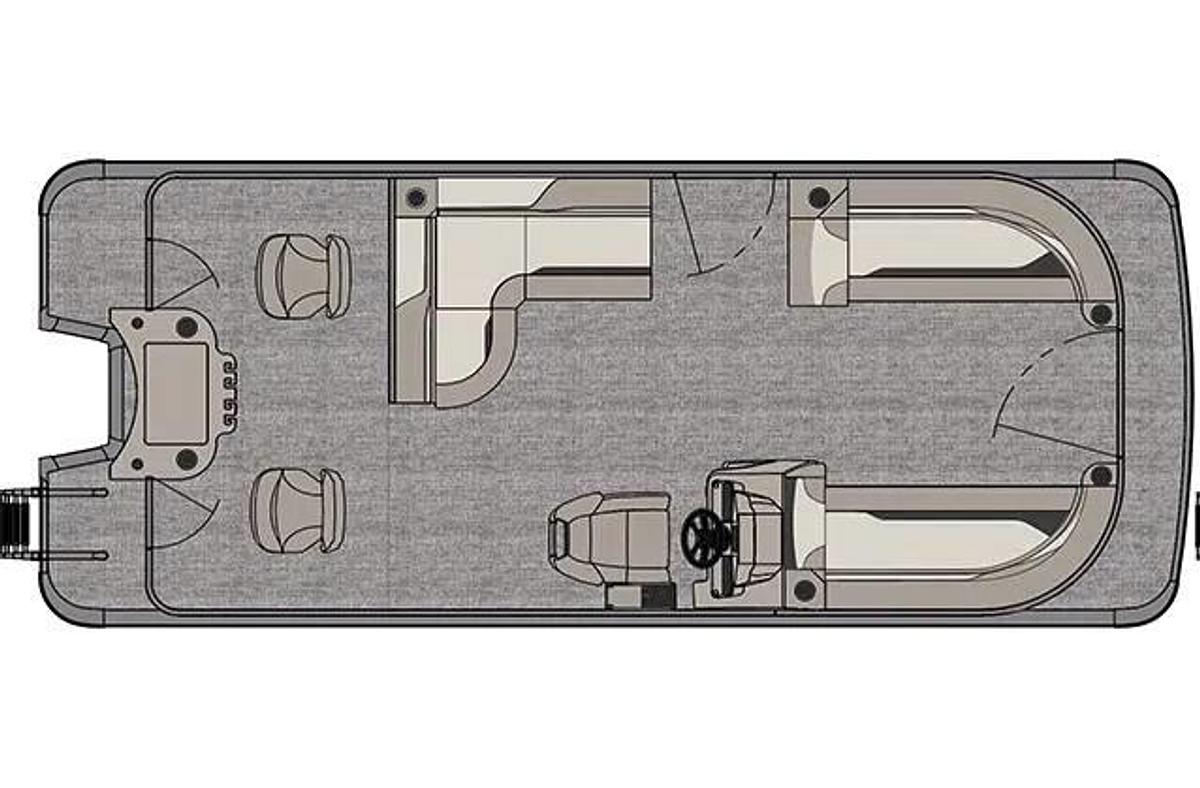 2024 Avalon Venture 85 Rear Fish