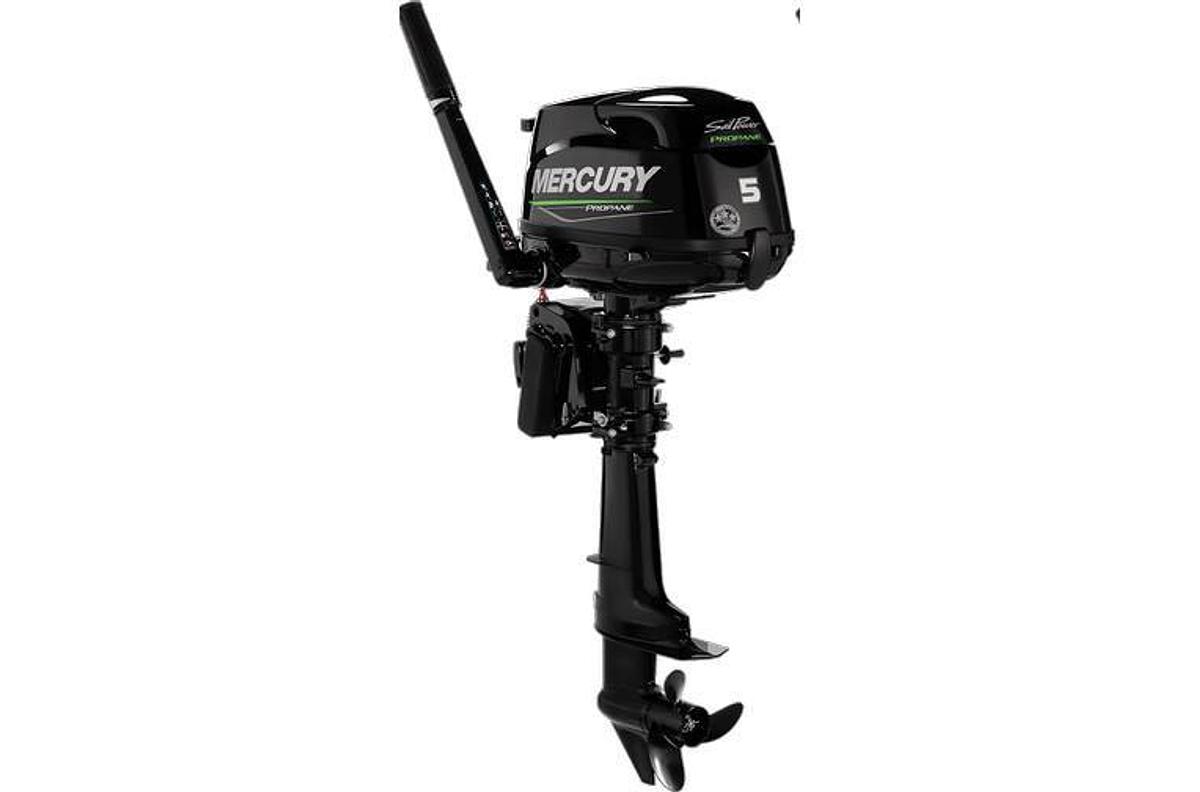 2023 Mercury FourStroke Propane Sail Power 5 HP 25" Shaft