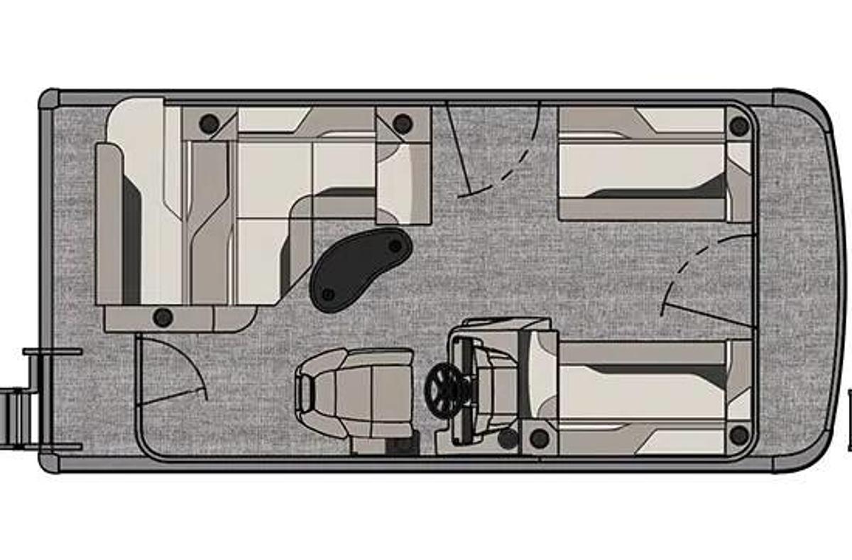 2024 Avalon Venture Cruise Rear Bench