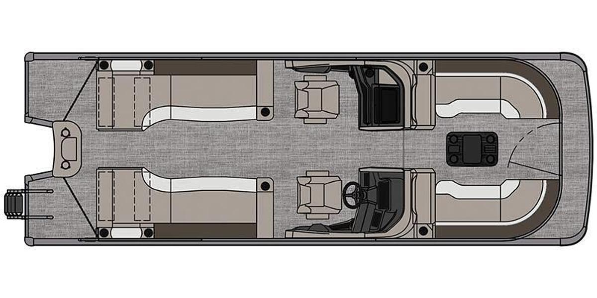 2026 Avalon Catalina - 25 FT Quad Lounger Shift Windshield