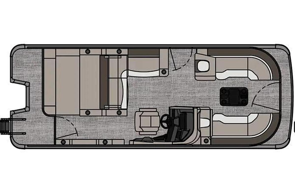 2024 Avalon Catalina Versatile Rear Lounger