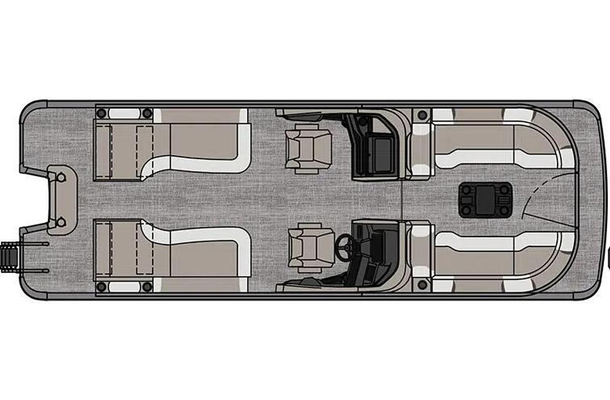 2024 Avalon Excalibur LTD Quad Lounge Windshield