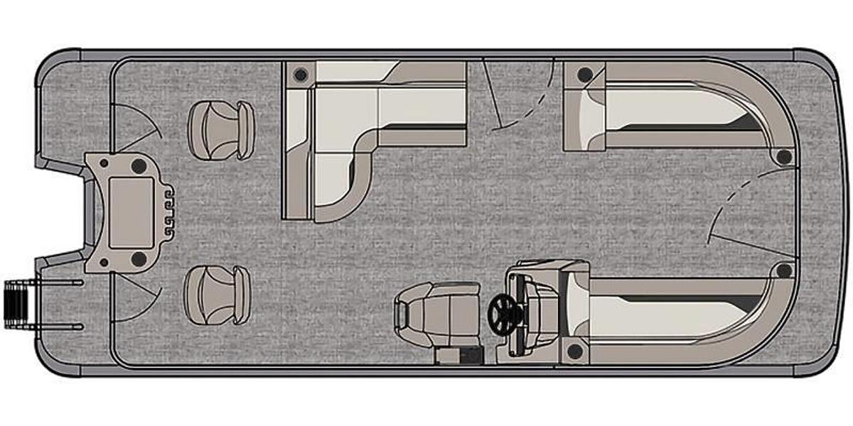 2026 Avalon Venture 85 - 21 FT Rear Fish