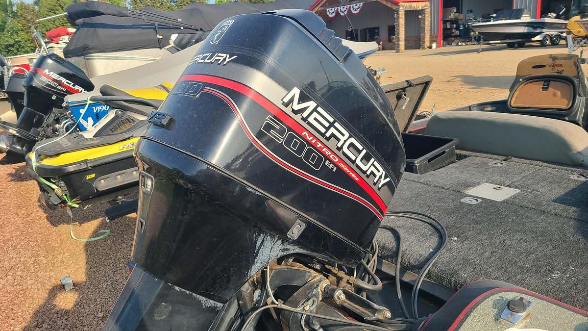 Used 1997 Nitro Nitro Bass Boat 1997 w/ 200hp Merc EFI
