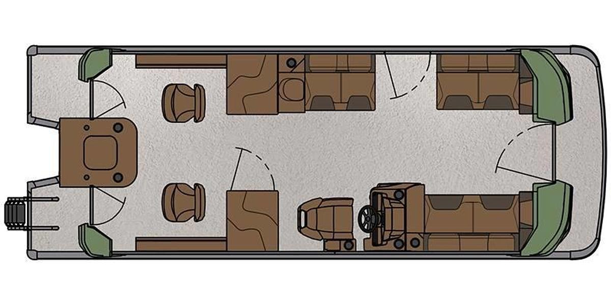 2026 Avalon GEOfish Rear Fish - 23 FT
