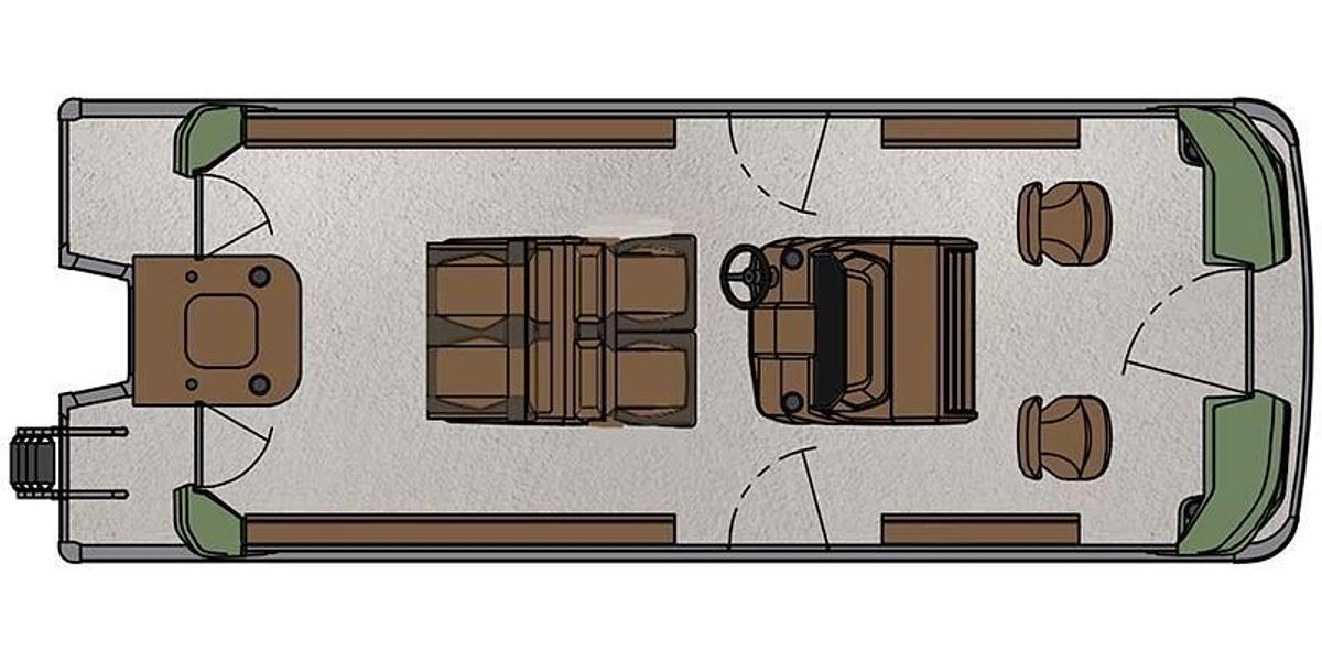2026 Avalon GEOfish CLX - 23 FT