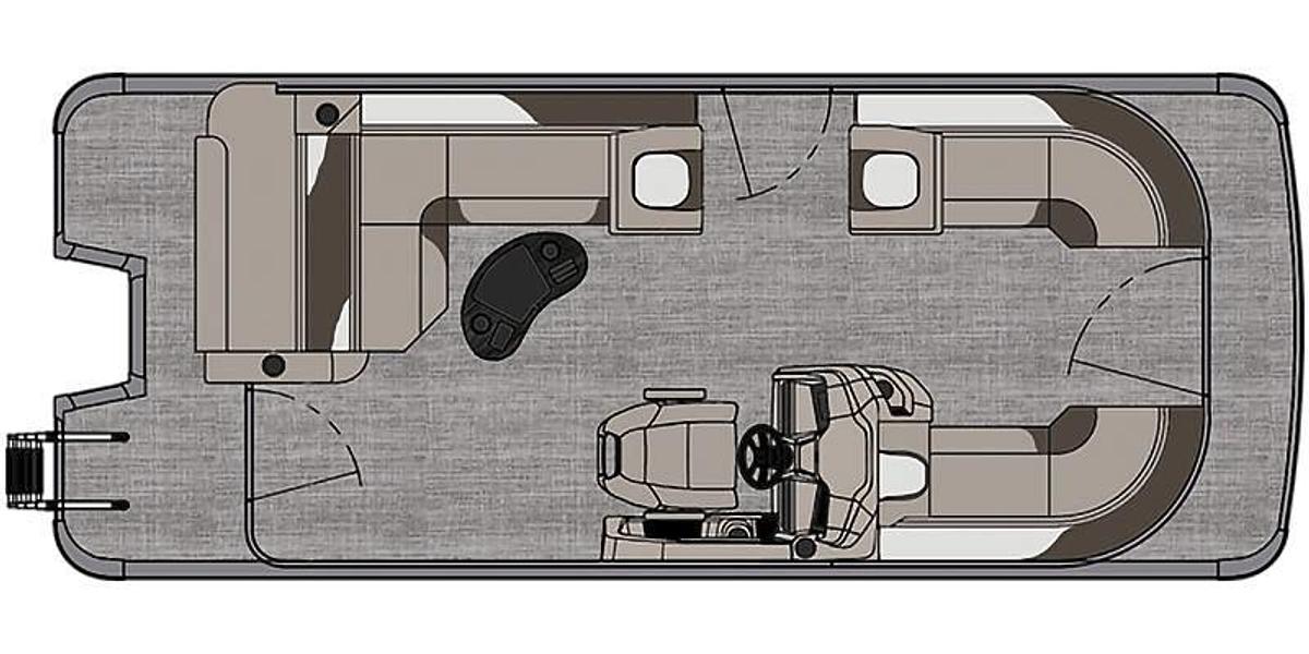 2024 Avalon LSZ - 21 FT Cruise Rear Bench
