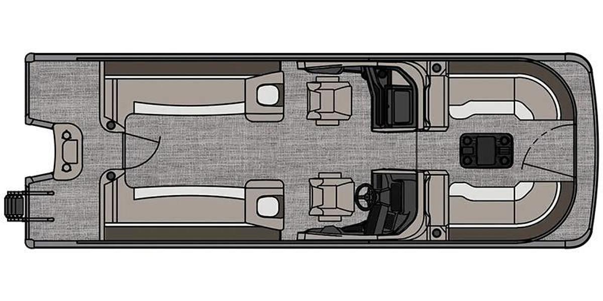 2026 Avalon Catalina - 25 FT Quad Lounge Windshield
