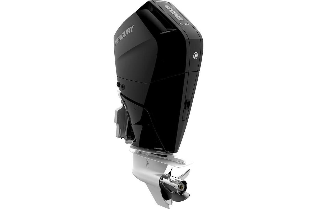 2024 Mercury 350CXXXL Verado Warm Fusion White
