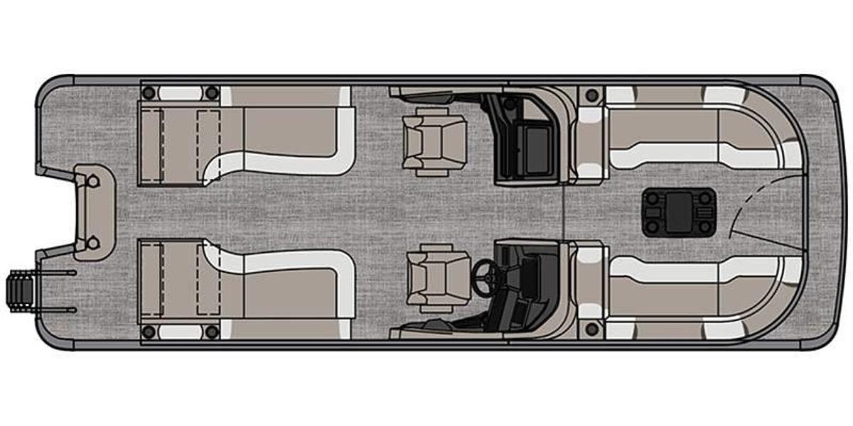 2026 Avalon Excalibur LTD - 25 FT Quad Lounge Windshield