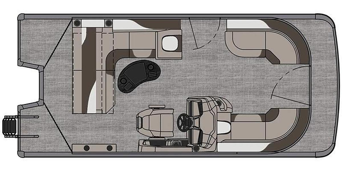 2026 Avalon LSZ - 19 FT Cruise Rear Bench