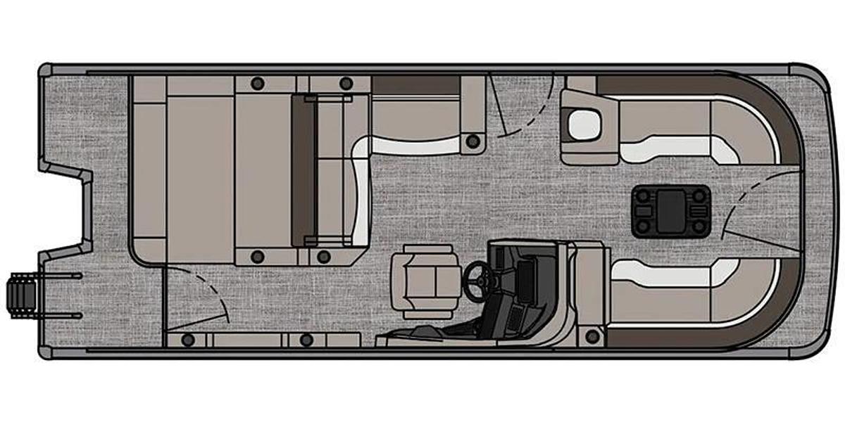 2026 Avalon Catalina - 23 FT Versatile Rear Lounger