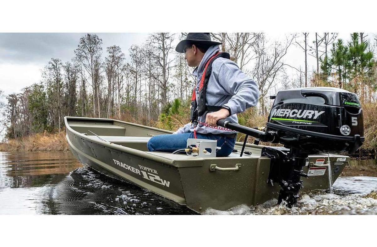 2023 Mercury FourStroke Propane Sail Power 5 HP 20" Shaft