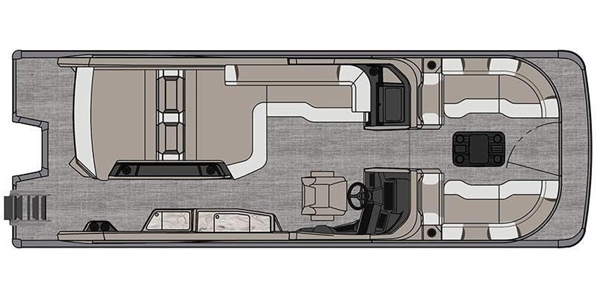 2026 Avalon Excalibur LTD Versatile Rear Bench Windshield - 25 FT