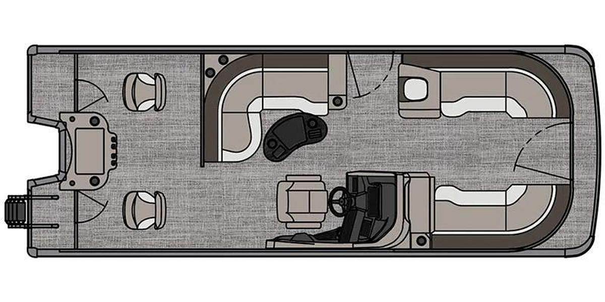 2026 Avalon Catalina Rear Fish - 23 FT