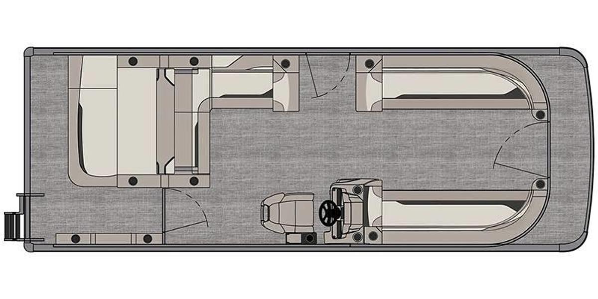 2026 Avalon Venture 85 Versatile Rear Bench - 25 FT