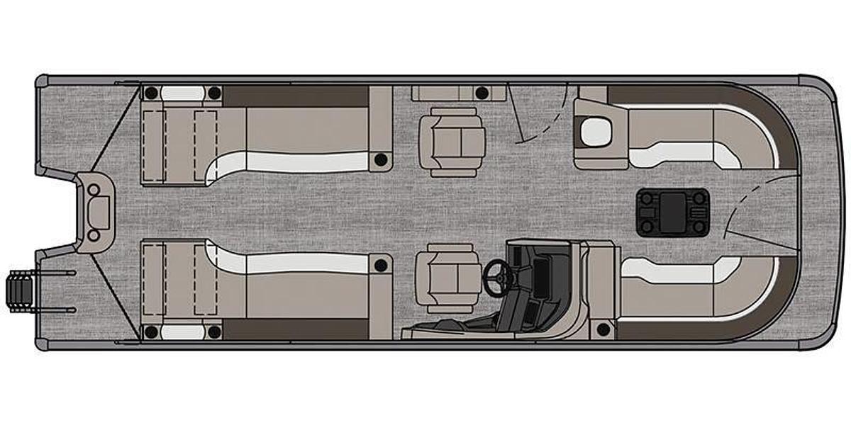 2026 Avalon Catalina - 25 FT Quad Lounger Shift