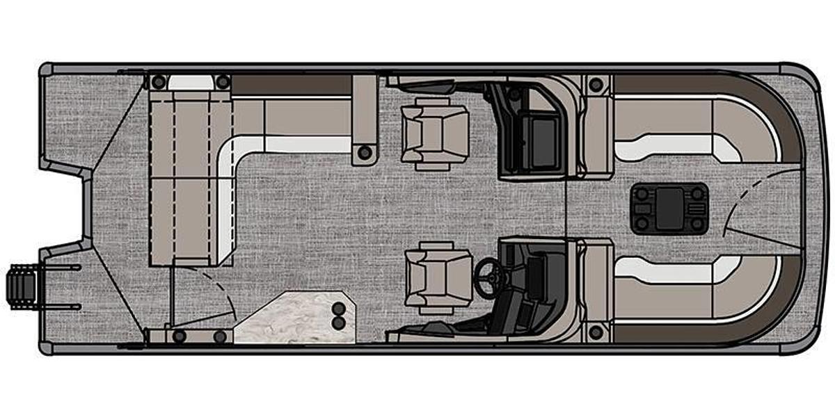 2026 Avalon Catalina - 23 FT Cruise Rear Bench Windshield